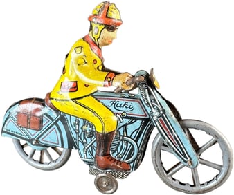 HUKI TOURING MOTORCYCLE PENNY TOY