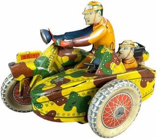 PRE-WAR JAPANESE MILITARY CYCLE W/ SIDECAR