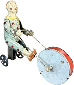 GEORG SCHWEIGER CLOWN MUSICAL WHEEL