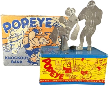 BOXED POPEYE THE KNOCKOUT BANK