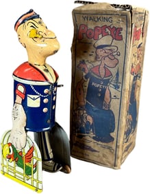 BOXED MARX POPEYE CARRYING PARROT CAGES