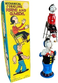 BOXED LINEMAR POPEYE SPINNING OLIVE OYL
