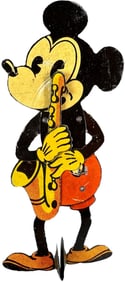 MICKEY MOUSE SAXOPHONE CYMBAL HAND TOY