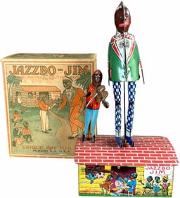 BOXED UNIQUE ART JAZZBO JIM W/ VIOLINIST