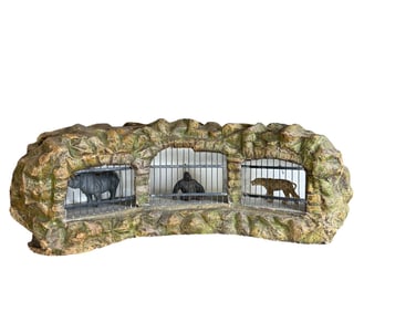 ELASTOLIN TRIPLE CAGE ZOO ENCLOSURE
