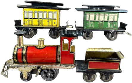 KARL BUB SET W/ CLERESTORY COACHES