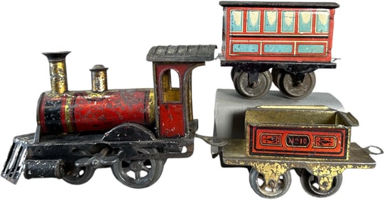ISSMAYER AMERICAN STYLE LOCO W/ ELABORATE TENDER