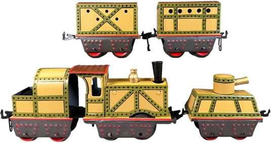 BECKER-MADE ARMORED ISSMAYER BOER WAR SET