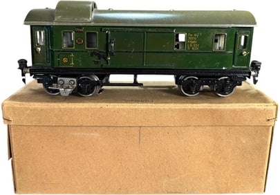 BOXED MARKLIN 12754/0 BAGGAGE W/ ELECTRIC WHISTLE