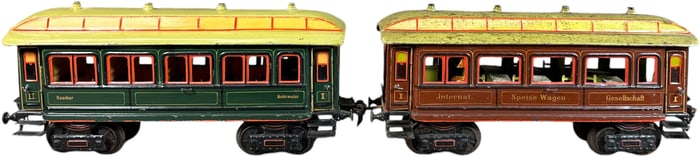 MARKLIN D WAGON PASSENGER CARS