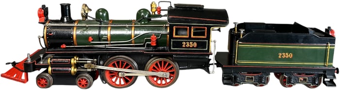 CARETTE GAUGE 2 VAUCLAIN LOCOMOTIVE