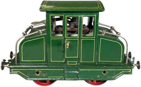 RARE MARKLIN BRASS HIGH VOLTAGE CENTER CAB LOCO