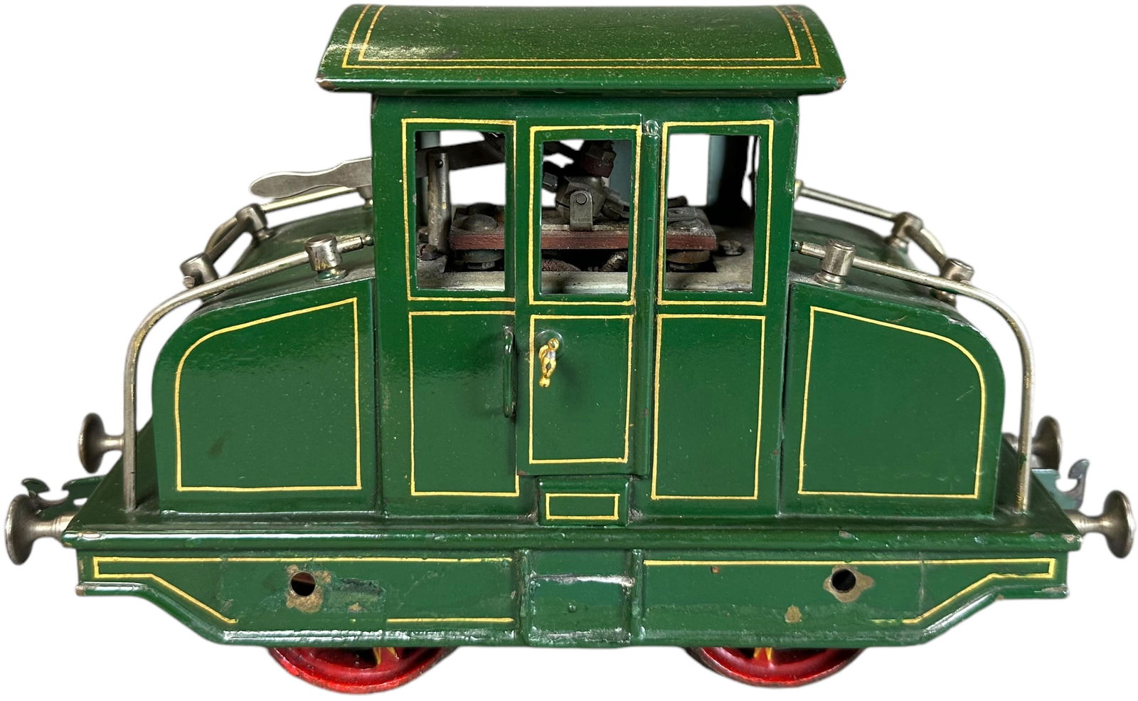 RARE MARKLIN BRASS HIGH VOLTAGE CENTER CAB LOCO (1 of 6)