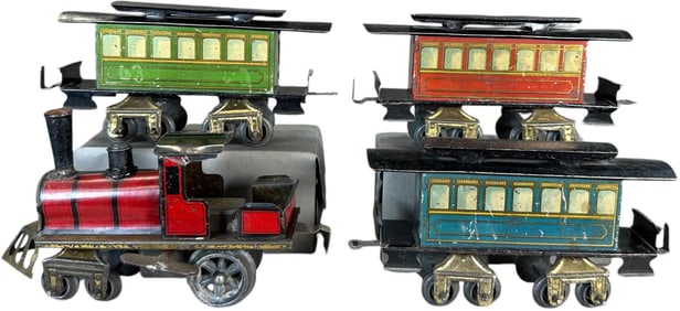 ISSMAYER AMERICAN MARKET 8-WHEEL PASSENGER SET