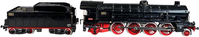 BIAGGI ITALIAN 2-8-2 STEAM LOCOMOTIVE AND TENDER