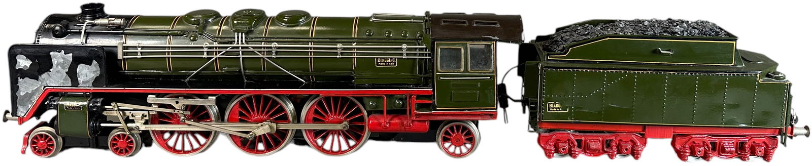 BIAGGI GREEN PACIFIC LOCOMOTIVE (1 of 6)