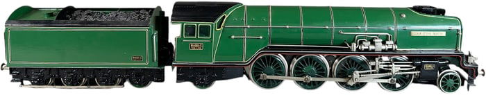 BIAGGI GREEN COCK O' THE NORTH LOCOMOTIVE