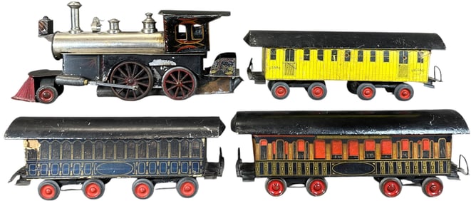 BEGGS LIVE STEAM PASSENGER SET