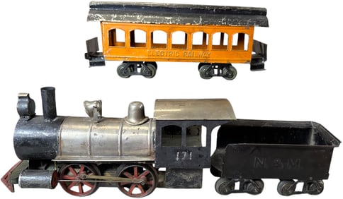 CARLISLE AND FINCH LOCO AND COACH
