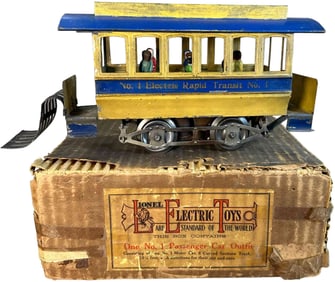 BOXED LIONEL NO. 1 TROLLEY