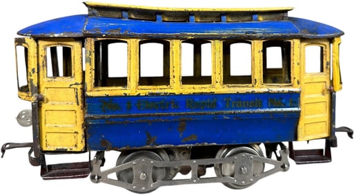 LIONEL NO. 1 TROLLEY WITH OFFSET ENDS