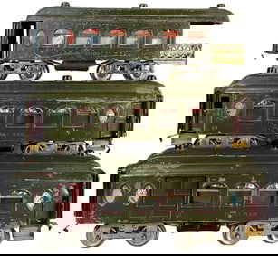 LIONEL KNOBBY ROOF PASSENGER CARS
