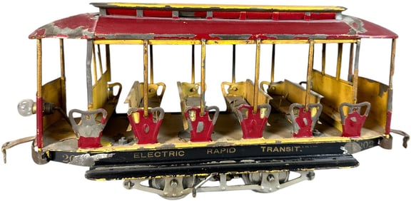 LIONEL NO. 202 SUMMER TROLLEY