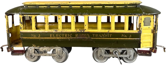 LIONEL NO. 3 TROLLEY WITH FLUSH ENDS