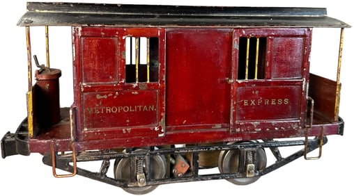 LIONEL 2 7/8 GAUGE JAIL CAR