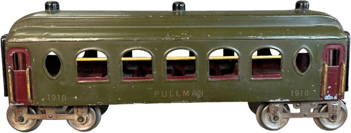 SCARCE LIONEL KNOBBY ROOF 1910 PULLMAN
