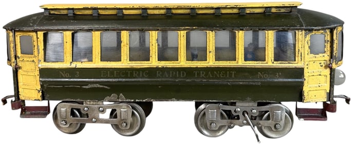 LATE LIONEL NO. 3 TROLLEY WITH OFFSET ENDS