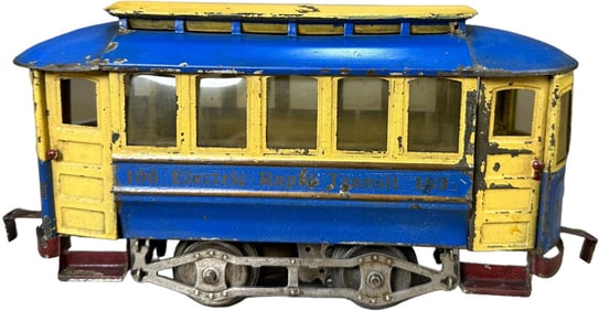 LIONEL NO. 100 TROLLEY WITH FLUSH ENDS
