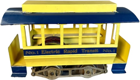 SCARCE LIONEL NEW DEPARTURE TROLLEY