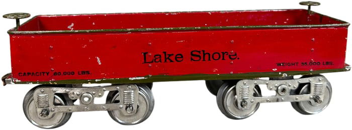 LIONEL NO.12 YELLOW PRIMER LAKE SHORE GONDOLA