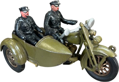 HUBLEY HARLEY DAVIDSON W/ SIDECAR