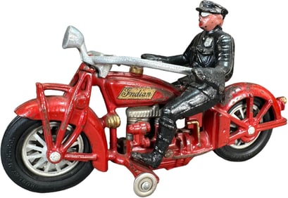 HUBLEY FOUR CYLINDER INDIAN POLICE CYCLE