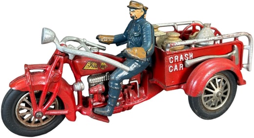 LARGE HUBLEY CRASH CAR CYCLE