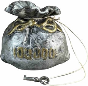 $100,000 MONEY BAG STILL BANK