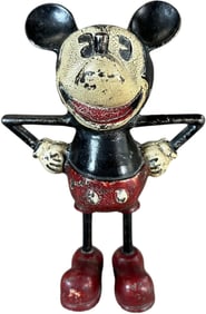 CAST IRON MICKEY MOUSE STILL BANK