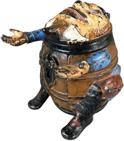 JE STEVENS MAN IN BARREL STILL BANK