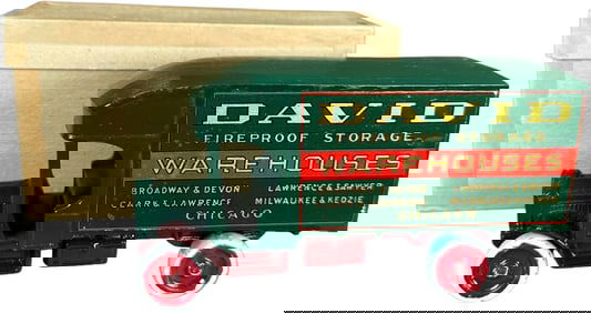 BOXED DAVID WAREHOUSE DELIVERY TRUCK