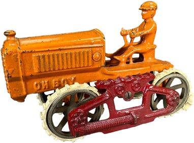 KILGORE OH BOY ORANGE TRACTOR