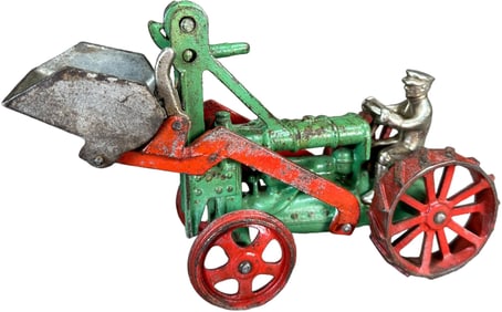 HUBLEY FORDSON TRACTOR WITH SCOOP