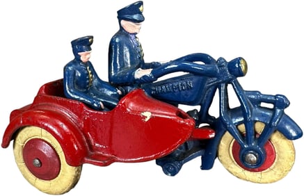 CHAMPION POLICE MOTORCYCLE W/ SIDECAR