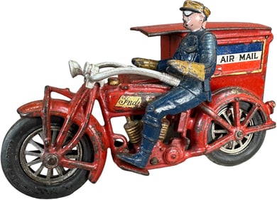 HUBLEY US AIR MAIL MOTORCYCLE