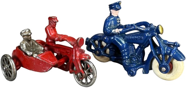 AC WILLIAMS SIDECAR W/ CHAMPION COP CYCLE