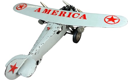 HUBLEY AMERICA TRI-MOTOR AIRPLANE
