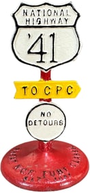 ARCADE NATIONAL HIGHWAY 41 SIGN