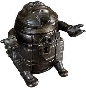 JE STEVENS MAN IN BARREL STILL BANK