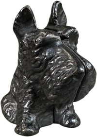 SEATED SCOTTIE STILL BANK